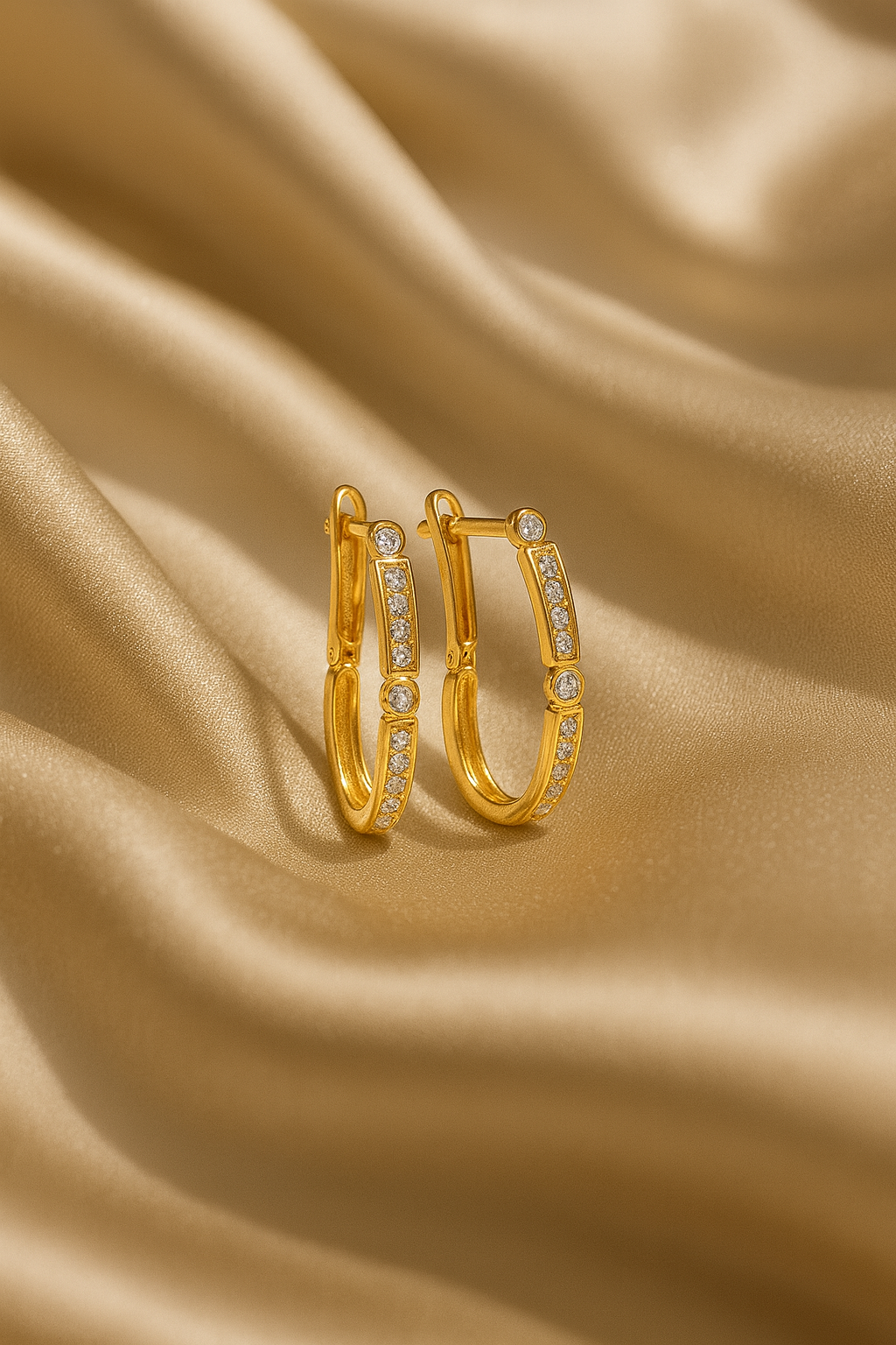 Diamond U-Curves Hoops