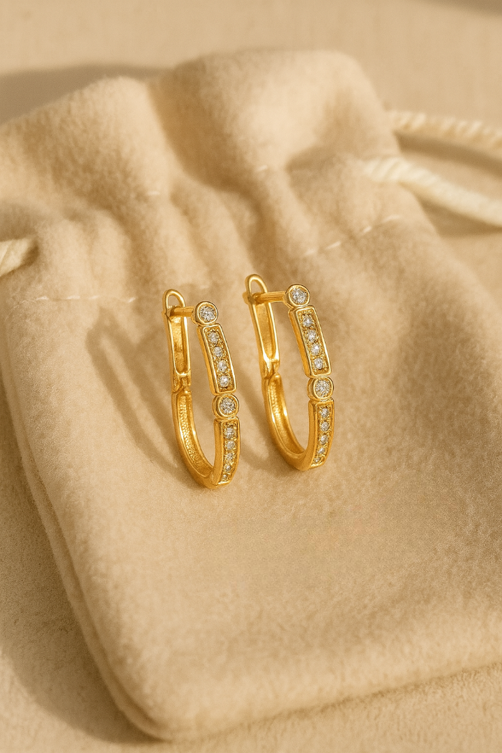 Diamond U-Curves Hoops