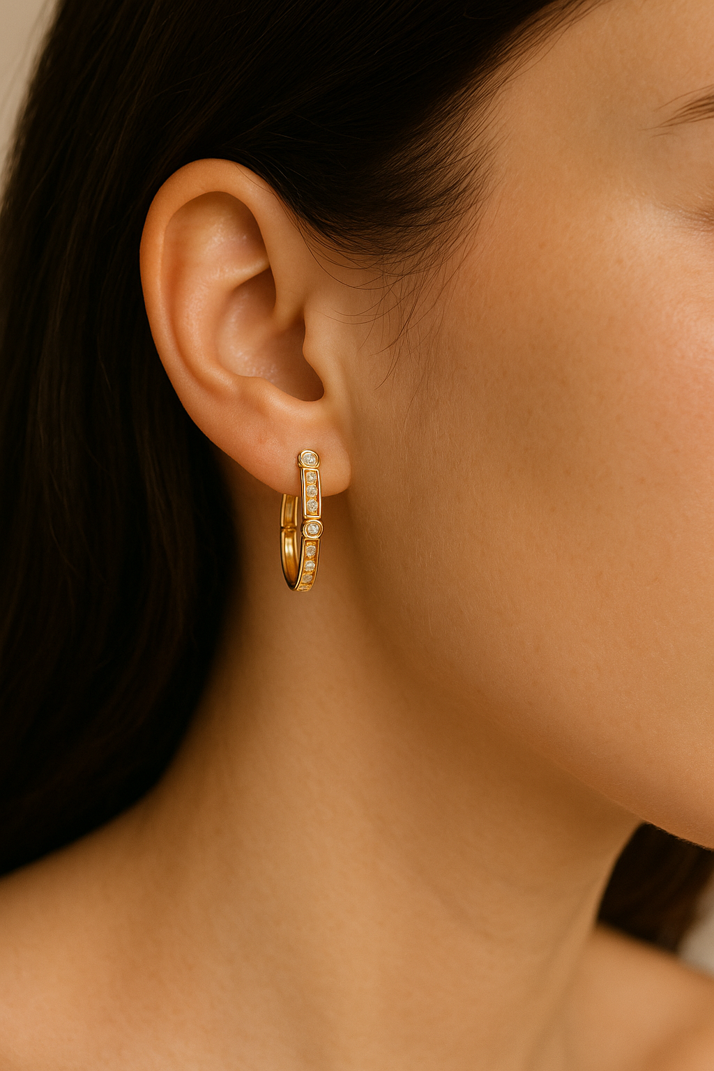 Diamond U-Curves Hoops