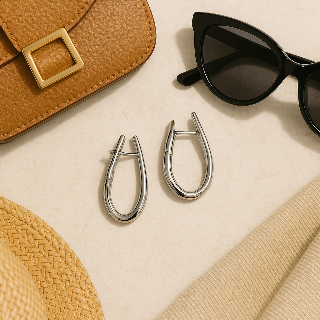 Teardrop Hoops