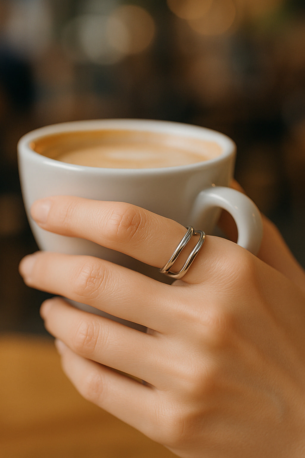 Silver Bond Ring
