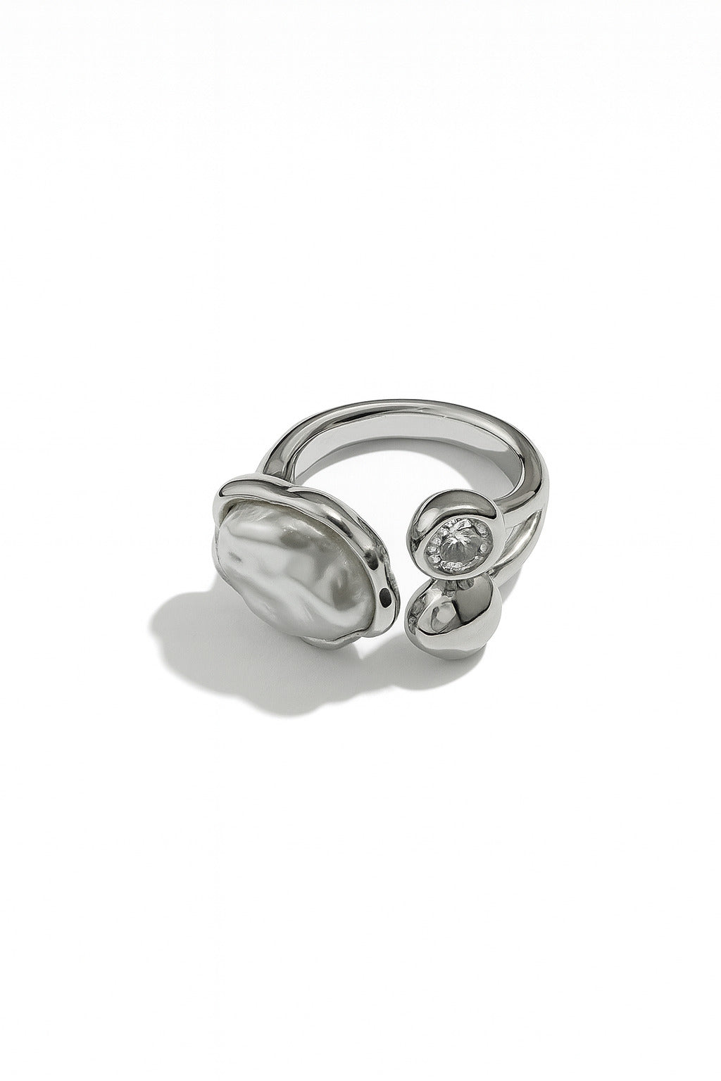 Dewdrop Pearl Ring