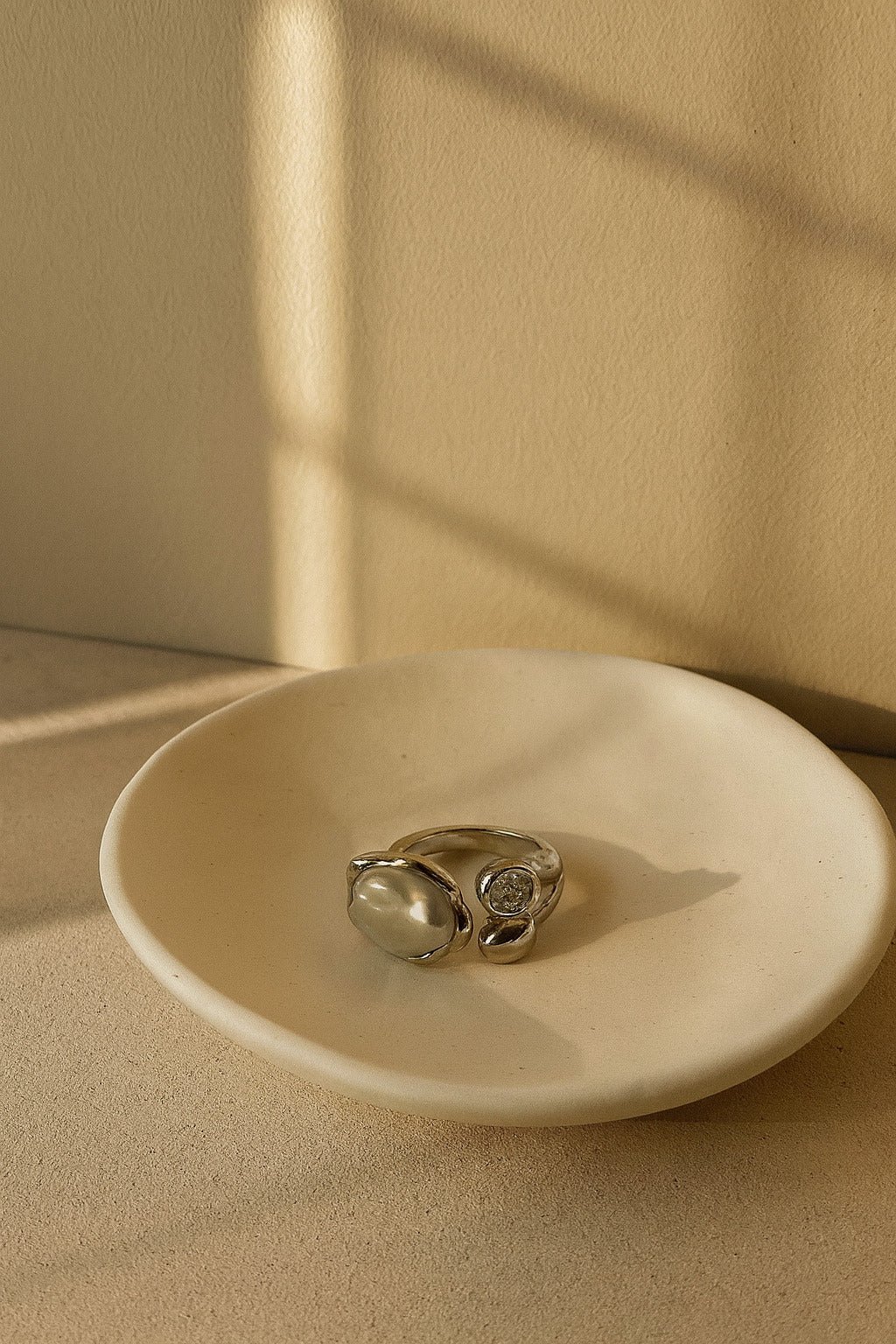 Dewdrop Pearl Ring