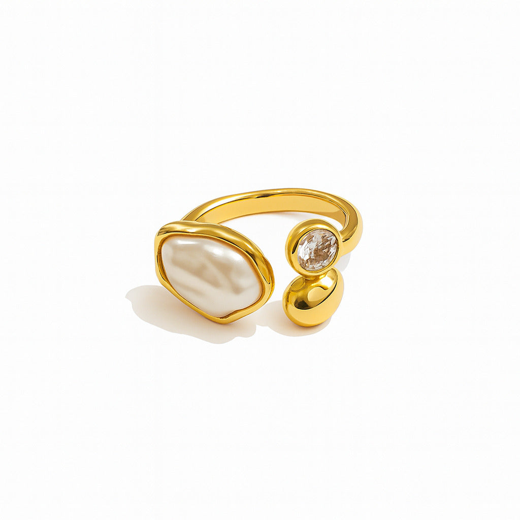 Dewdrop Pearl Ring