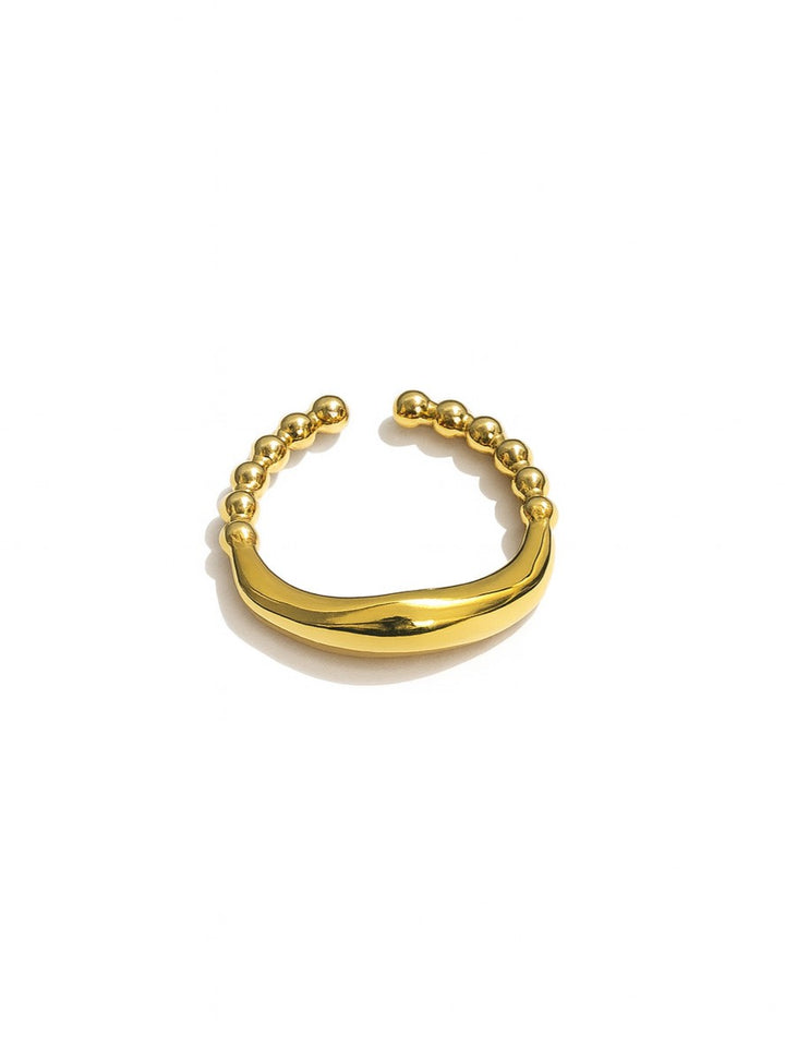Gold Textured Ring