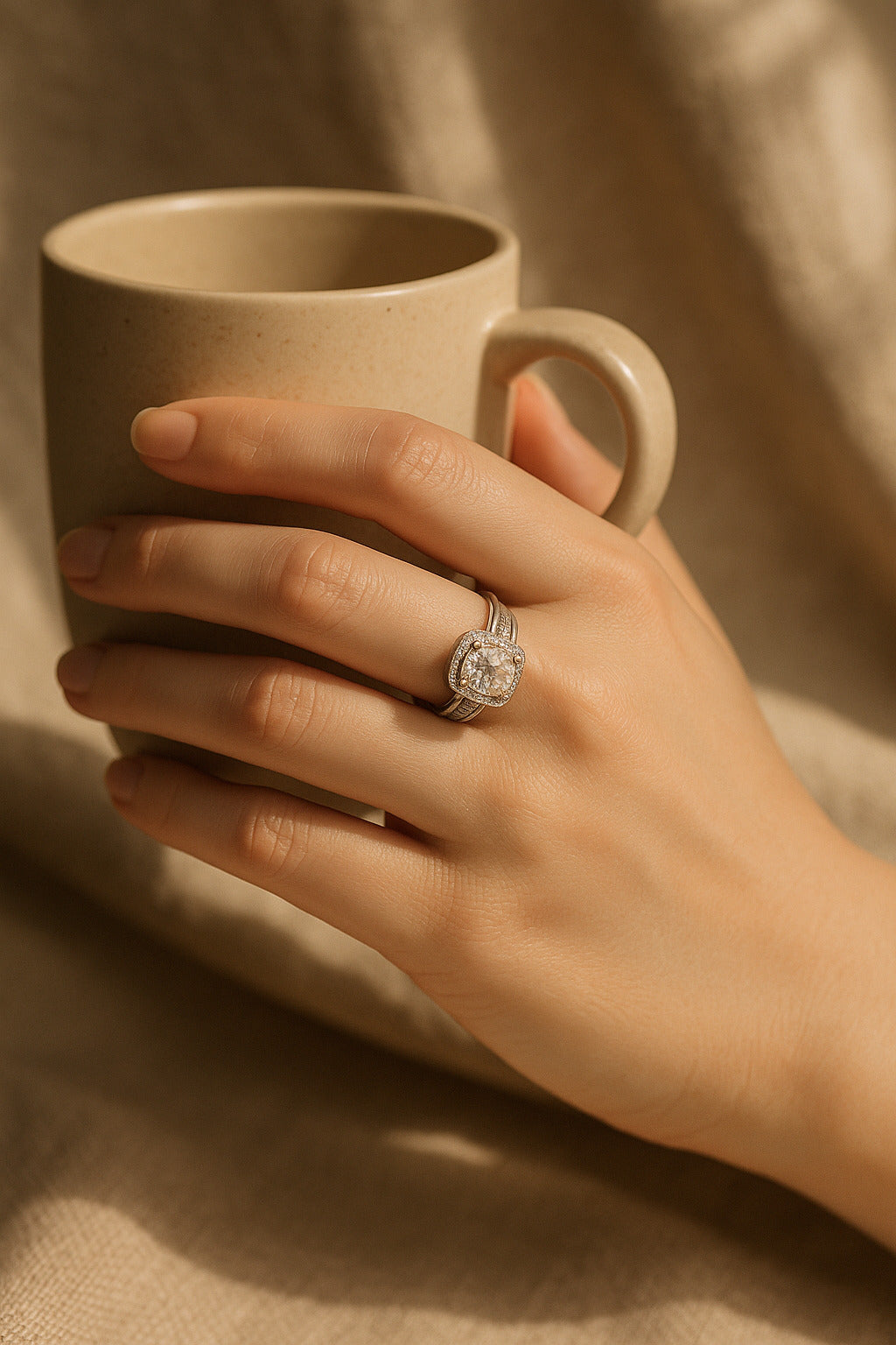 Vintage Cushion Ring