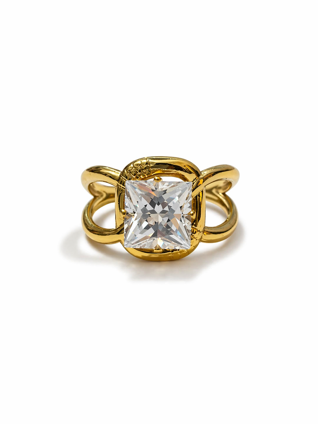 Regalia Princess Crystal Statement Ring