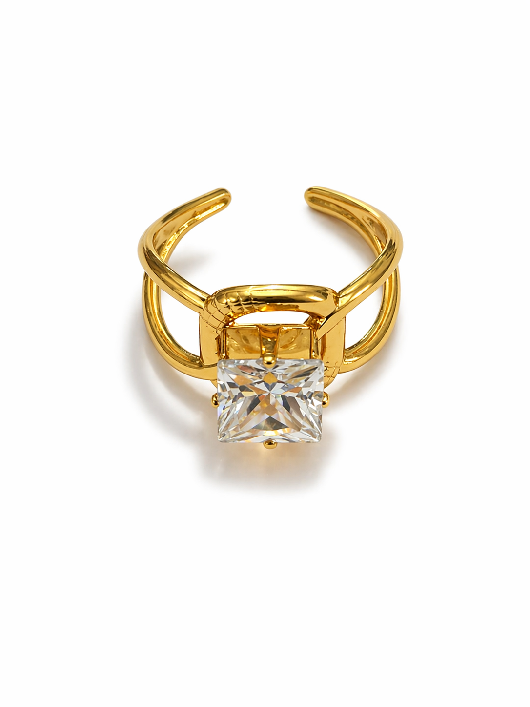 Regalia Princess Crystal Statement Ring