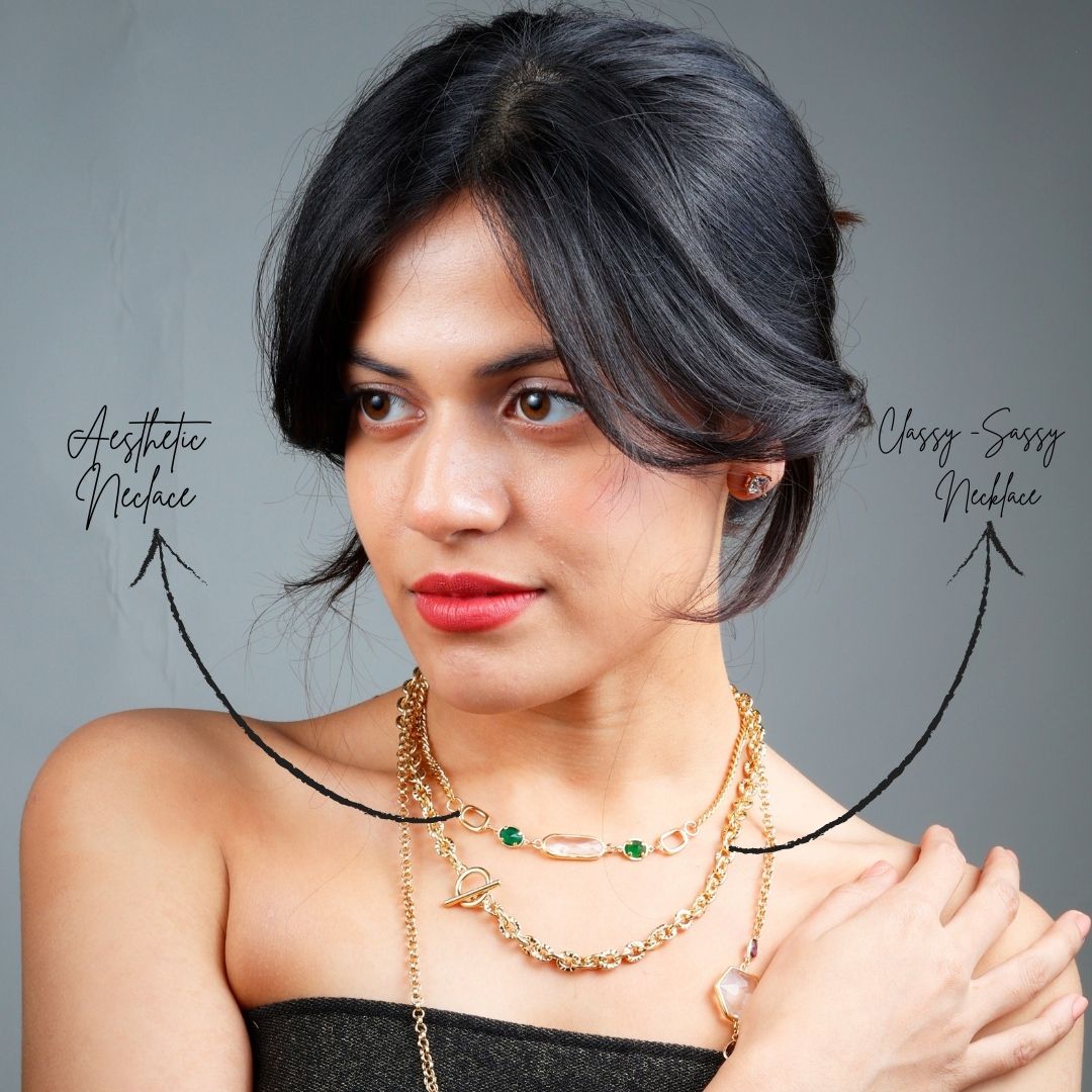 Classy - Sassy Necklace | 18k Gold Plated - ISHI New York