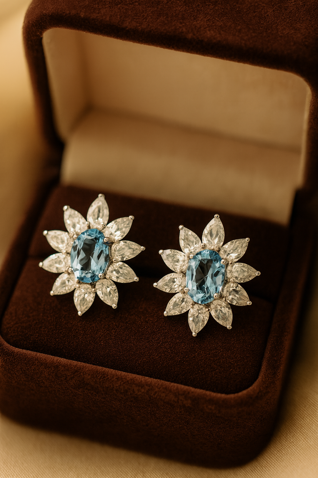 Skylight Sparkler Earrings - 925 Sterling Silver