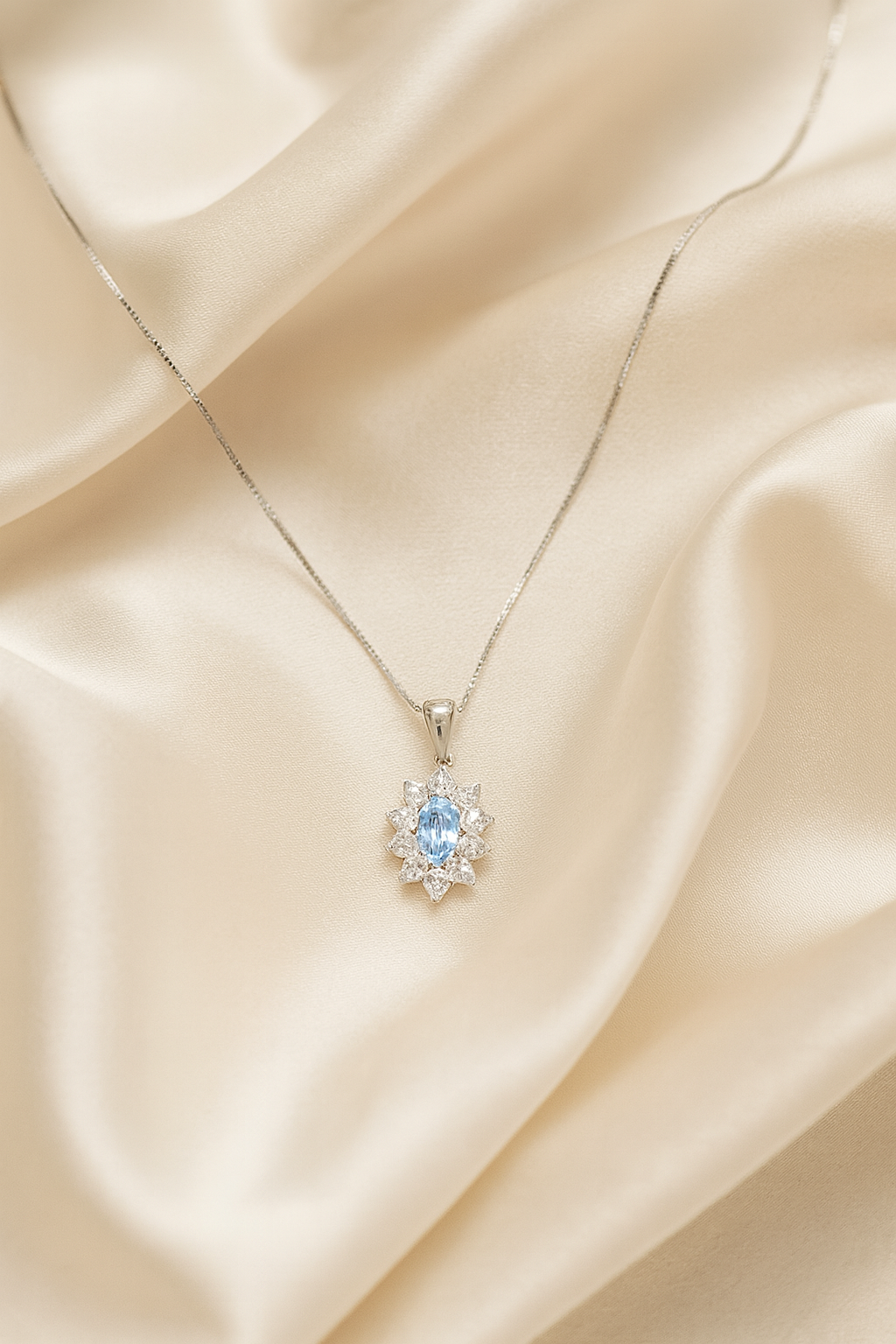 Skylight Sparkler Necklace - 925 Sterling Silver