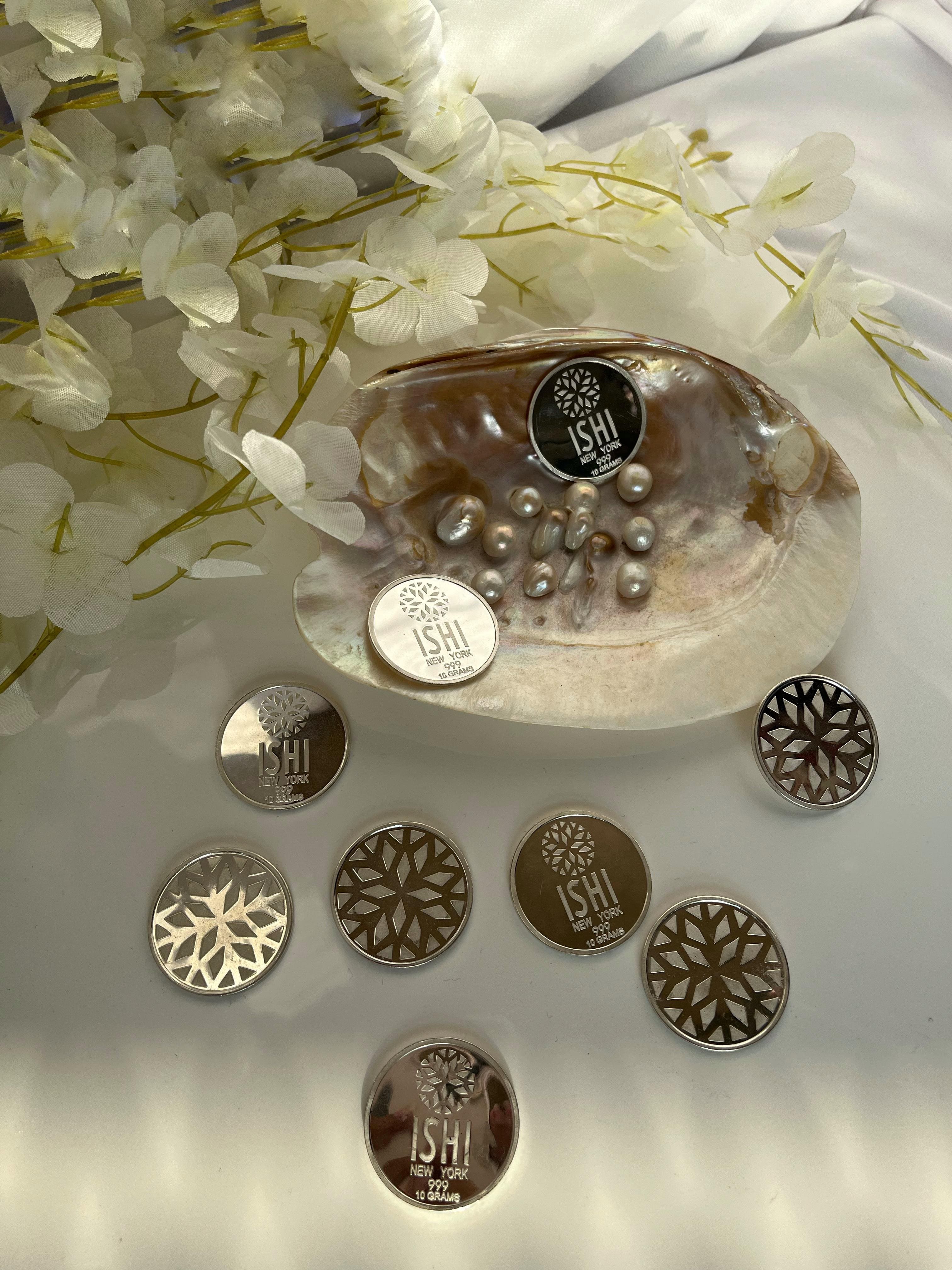 10 Gram 999 Sterling Silver Coin - ISHI New York