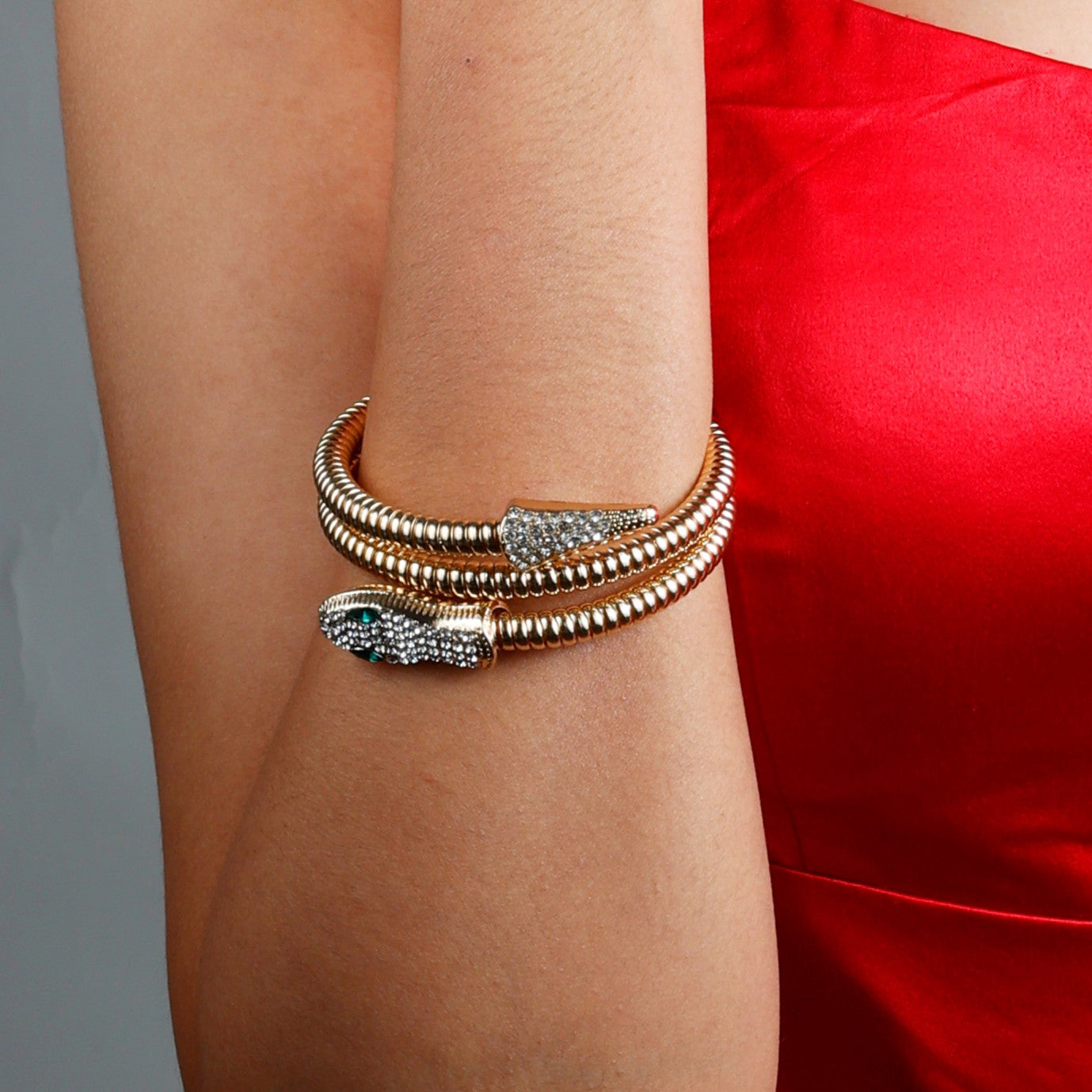 Crystal Snake Bracelet - ISHI New York