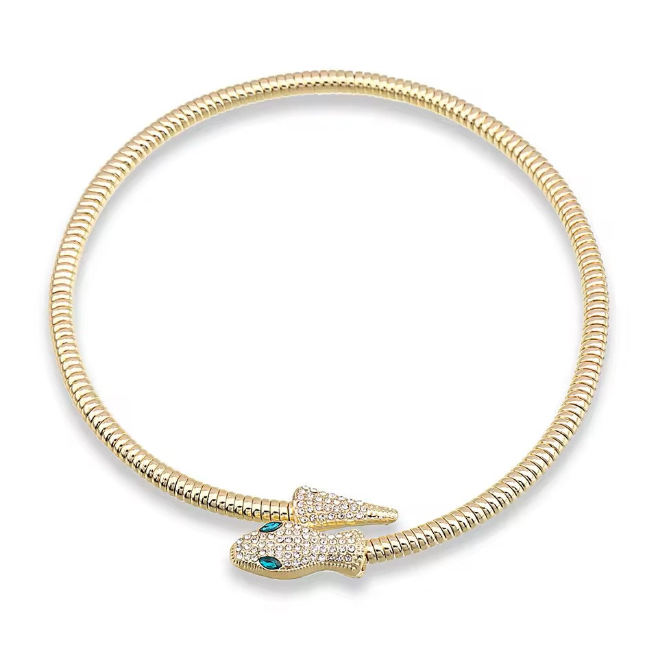 Crystal Snake Choker