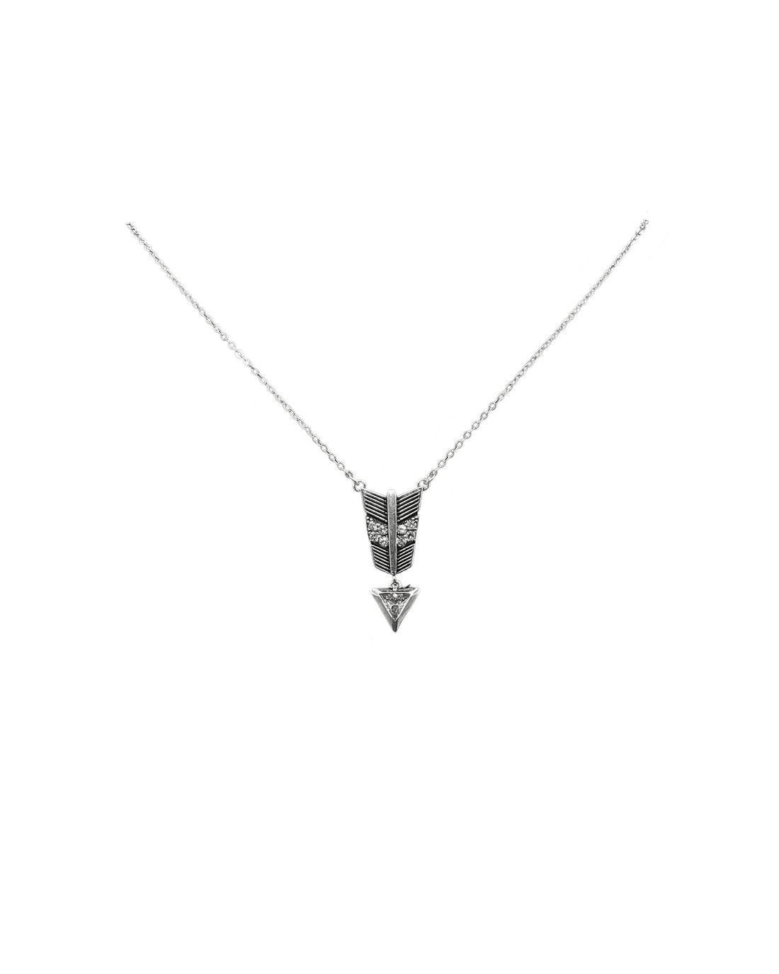 Celestial Arrow Pendant Necklace