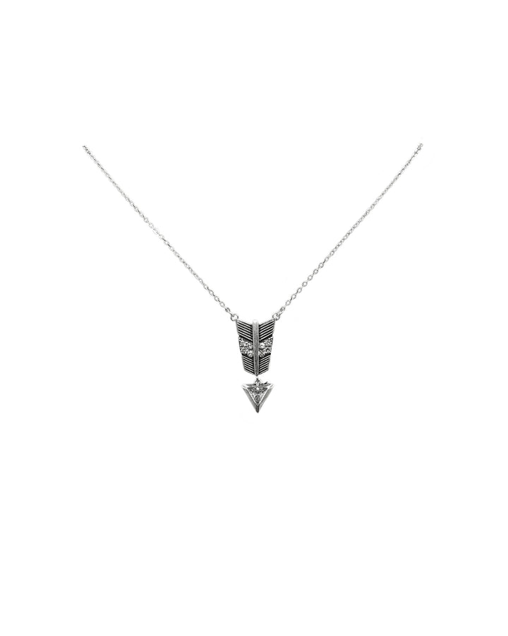 Celestial Arrow Pendant Necklace