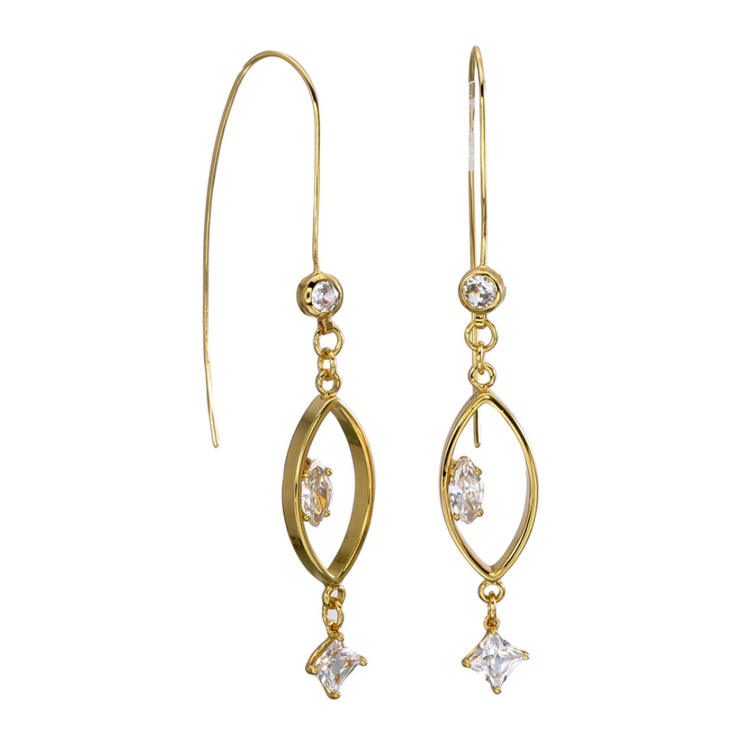 Gleam & Glow Earrings - 18K Gold Plated - ISHI New York