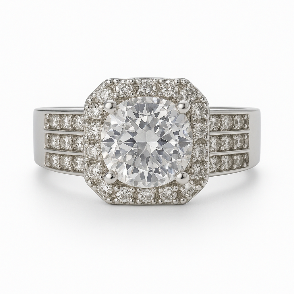 Vintage Cushion Ring