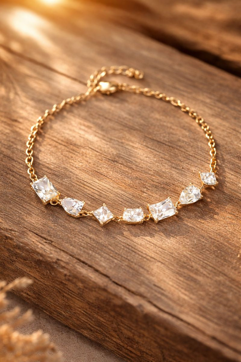 Celestial Radiance CZ Bracelet