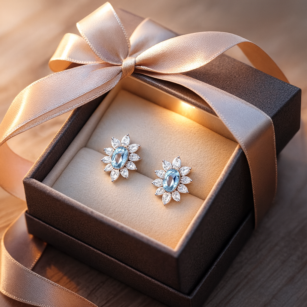 Skylight Sparkler Earrings - 925 Sterling Silver