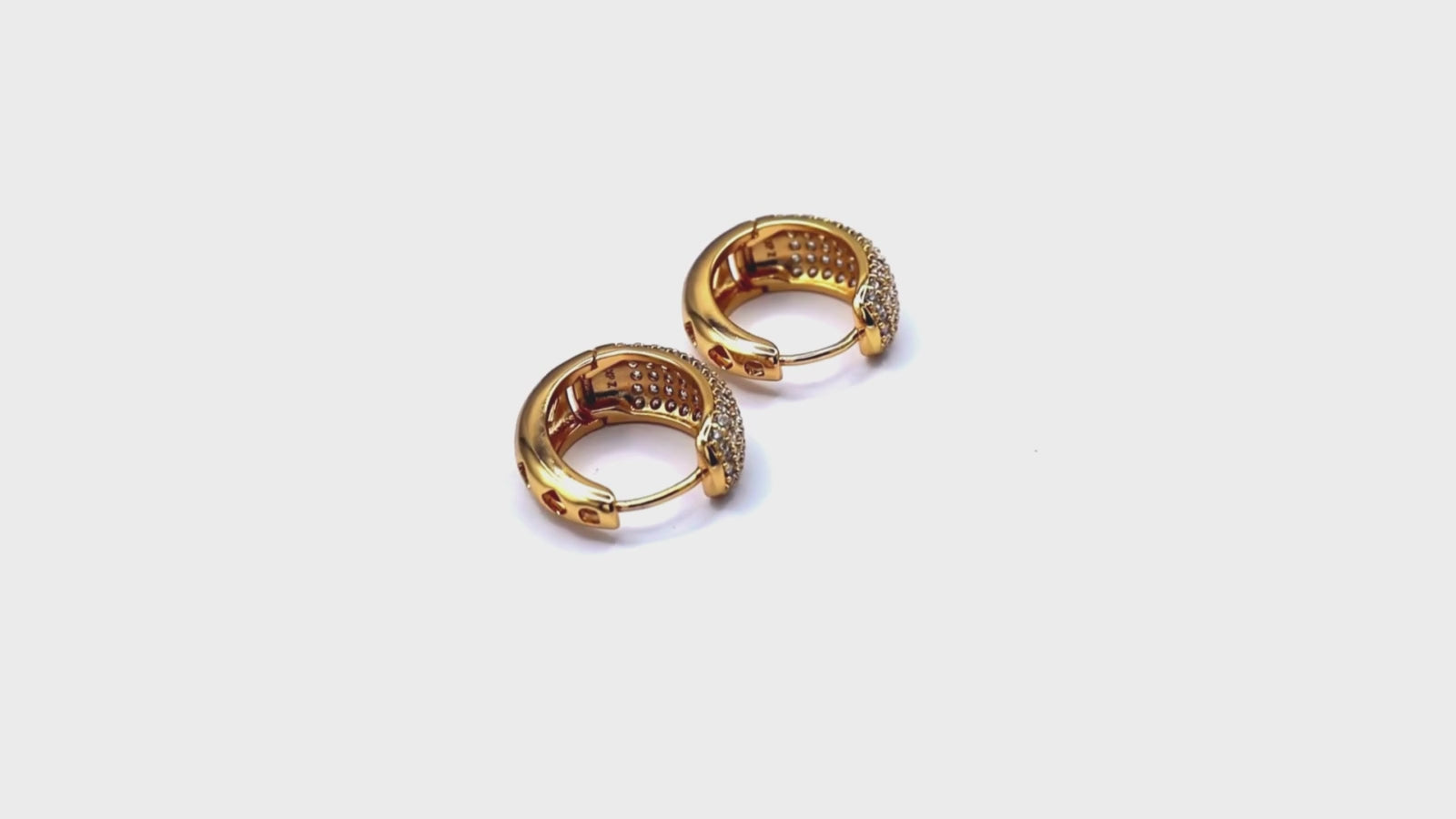 Rose Gold Plated Finish Anti-Tarnish Hypoallergenic Fashion Jewelry Hoops