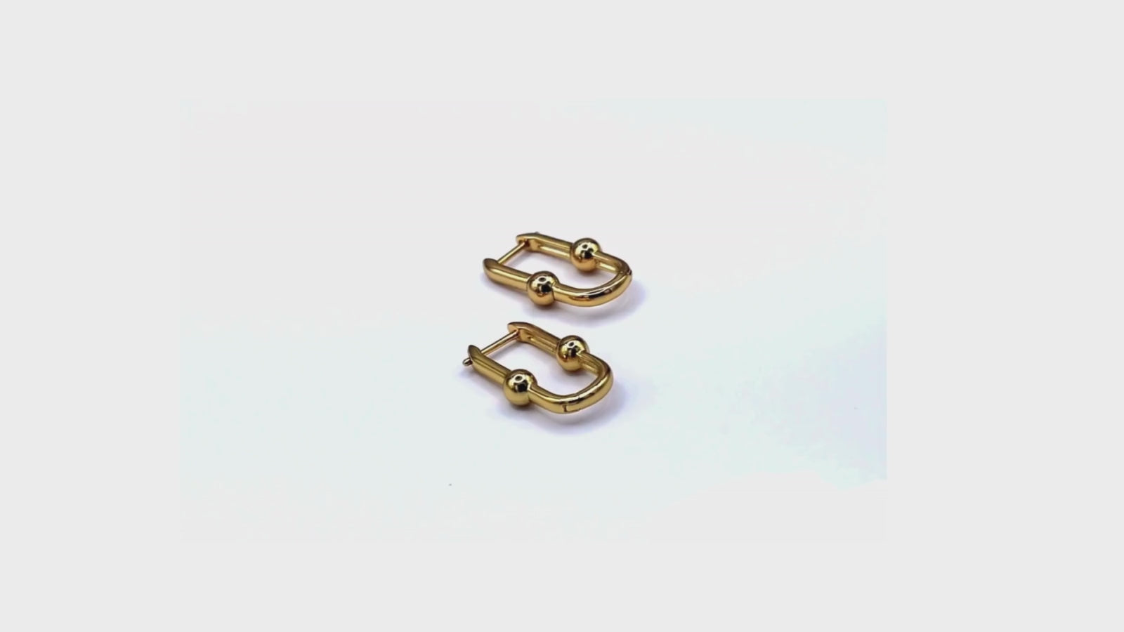 Sphere Hoop Earrings