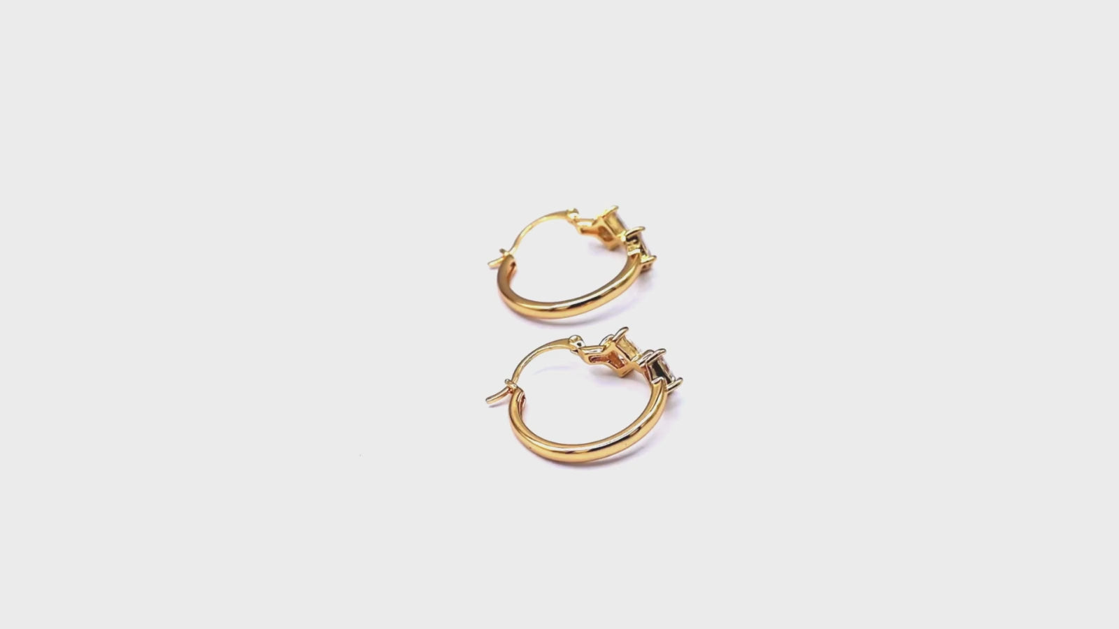 Aurora Shine Hoops