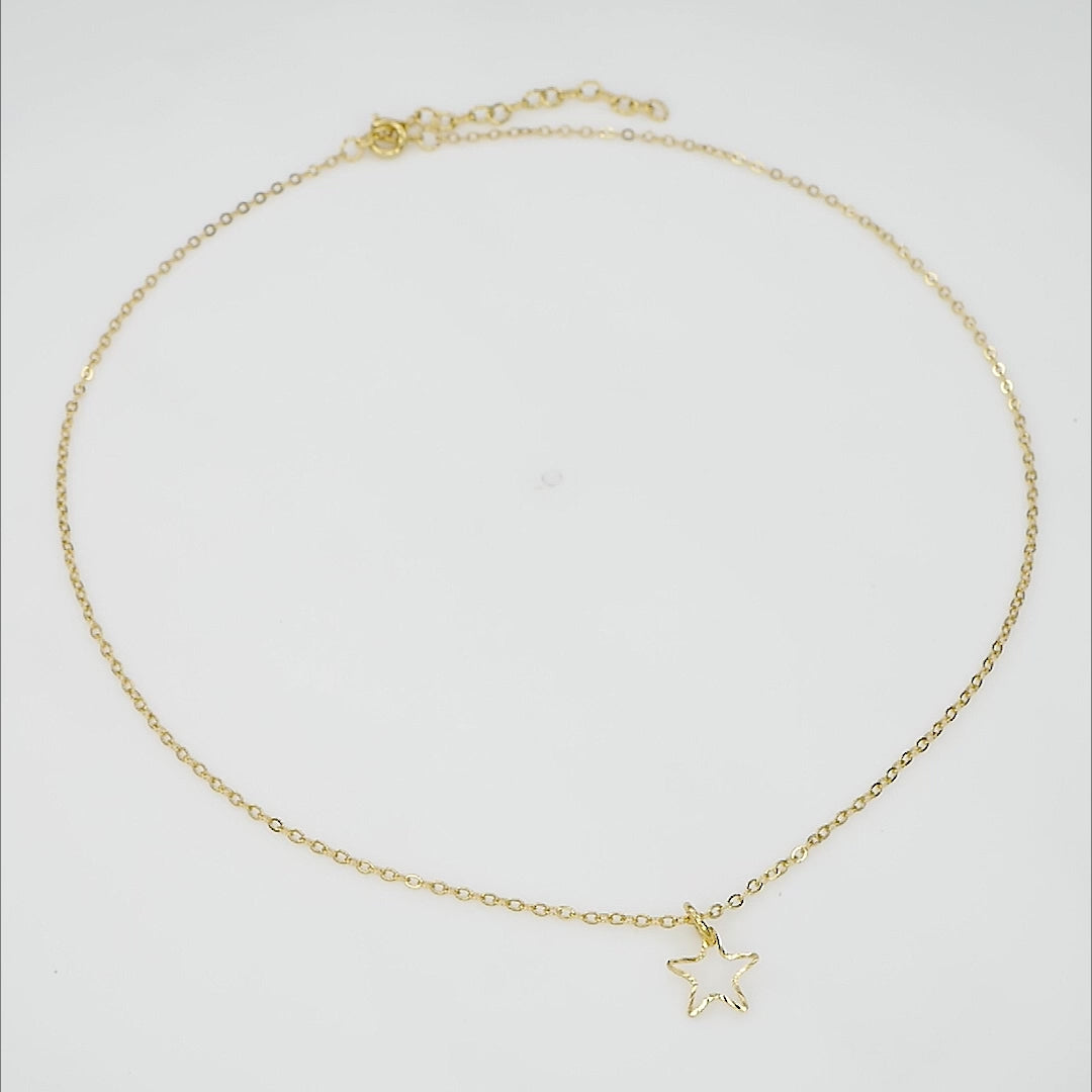 Enchanted Essences Charm Necklace - 18k Gold Plated, Anti Tarnish, Hypoallergenic Fashion Jewelry
