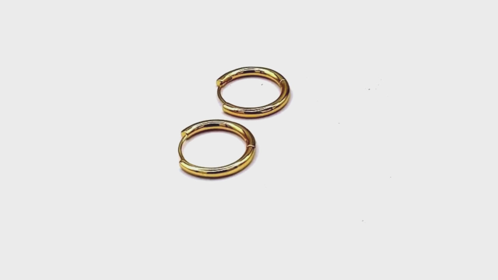 Simple Gold Hoops