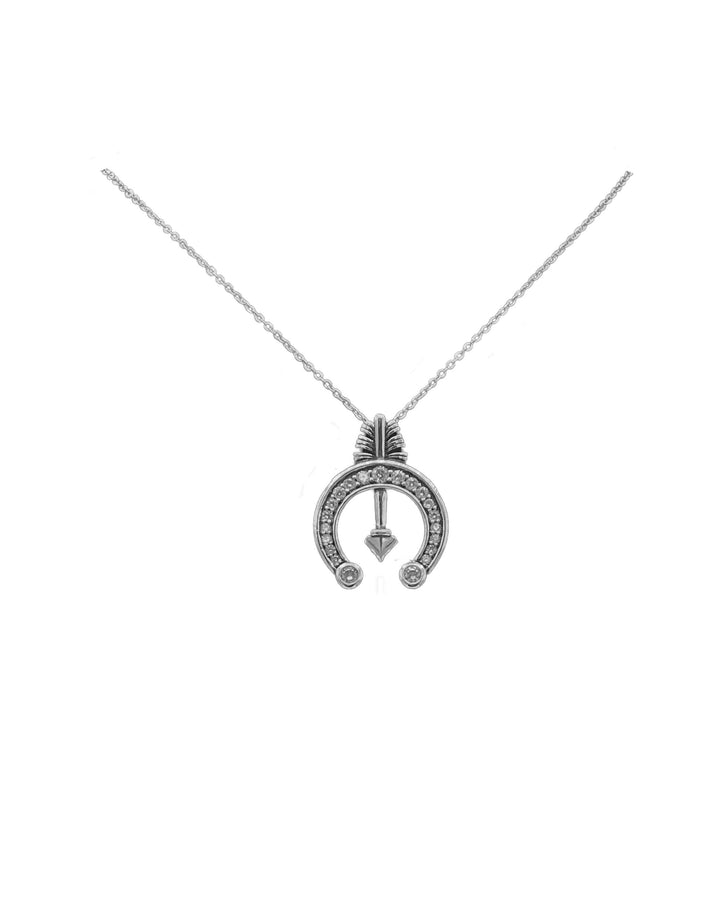 Celestial Horseshoe Pendant Necklace