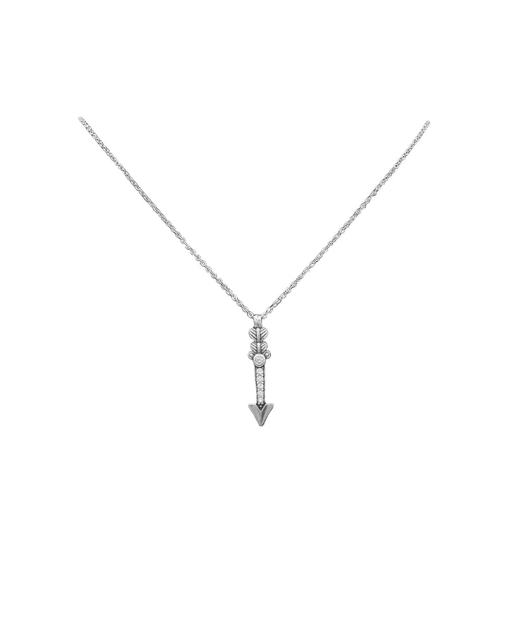 Radiant Arrow Pendant Necklace