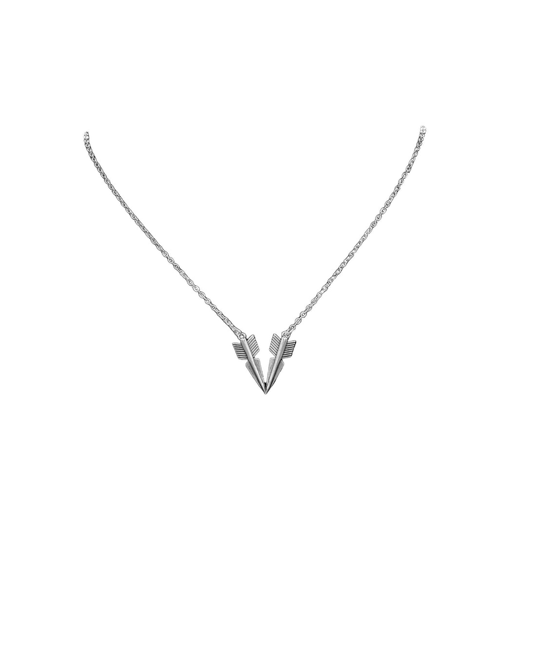 Twin Arrows Necklace