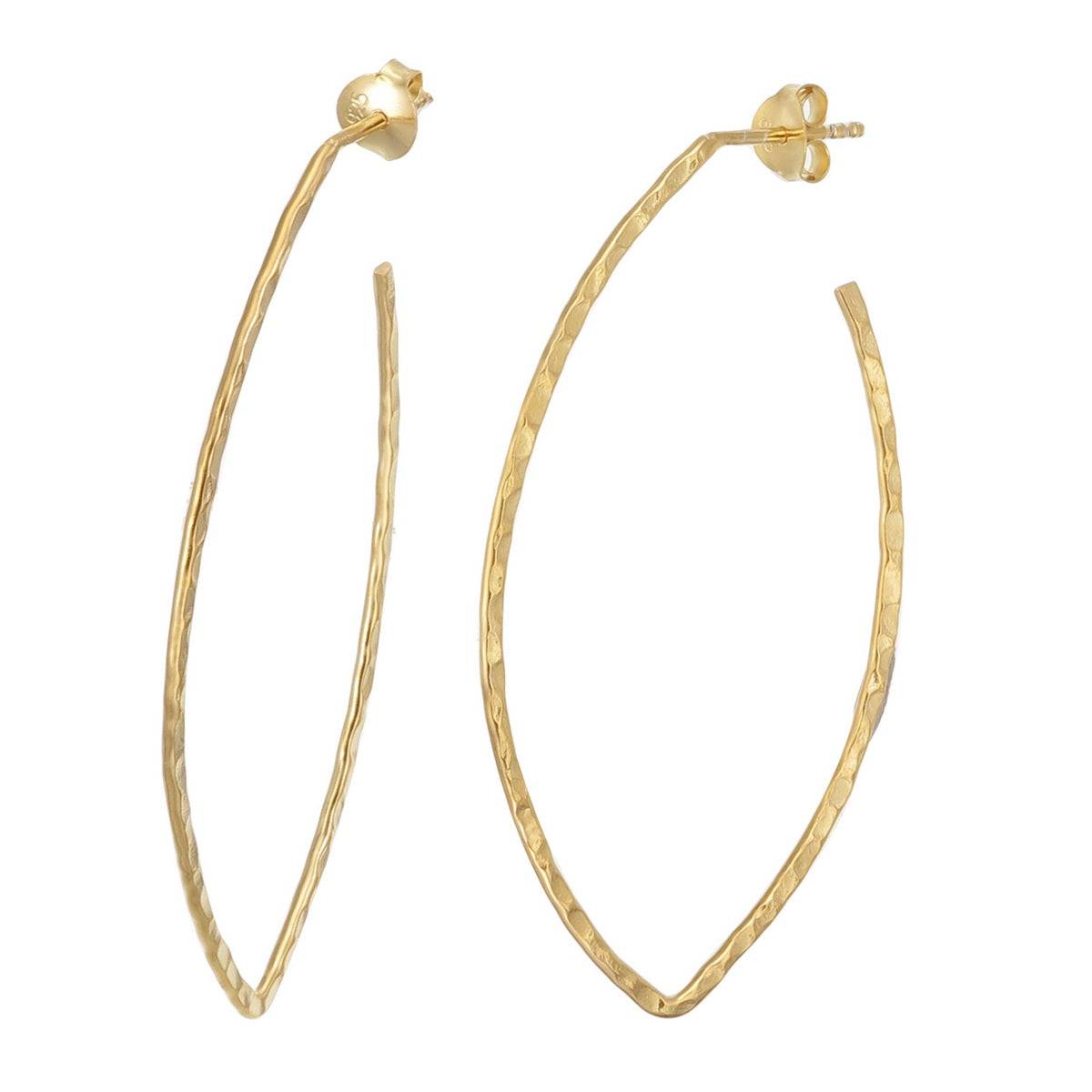 Arctic Golden Earrings - 925 Sterling Silver - ISHI New York