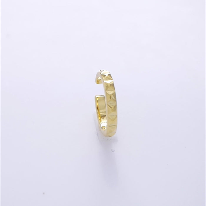 18k gold plated & 925 sterling silver